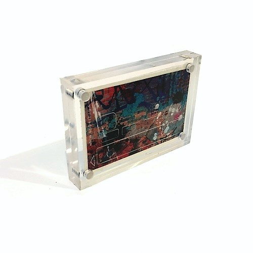 Cadre magnétique  10 x 7 cm idéal pour format carte de visite